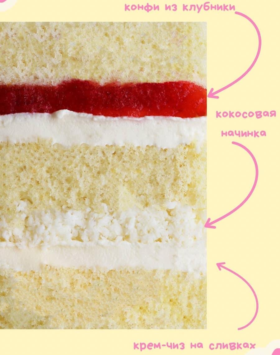 Клубника и кокос
